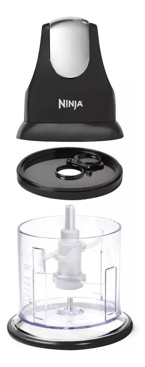 Procesador De Alimentos Electrico Ninja Nj100gr 200w Negro