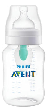 Tetero Biberón Bebe Anticolico Philips Avent 9 Oz Onzas 260 Transparente Airfree 9oz