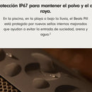 Parlante Bluetooth Beats Pill + Portátil Negro Mate 24 hrs de Autonomía Resistente al Agua Manos Libres