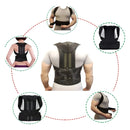 Faja Correctora De Postura Escoliosis Espalda Barras S M L Xl