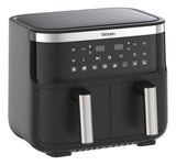 Freidora De Aire Wurden Doble Canasta 8ltrs Nueva Oferta Negro