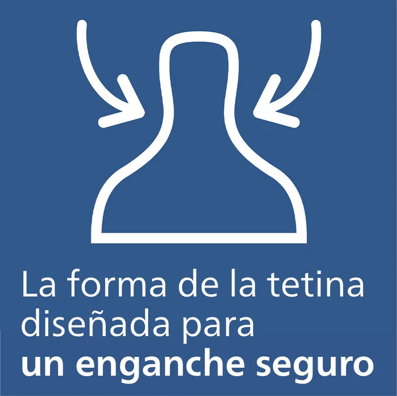 Tetero Avent Anti Cólicos 9oz 1m+ (Flujo 2) Decorado Jirafa sin BPA, Clinicamente Probado, modelo SCF821/12