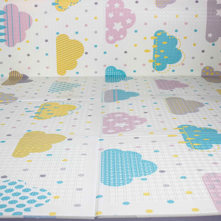 Tapete Alfombra Plegable Reversible Antigolpes Para Niños