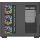 Chasis Gamer Xyz Qubex Black | Argb | Atx | 4 Fans | Type C