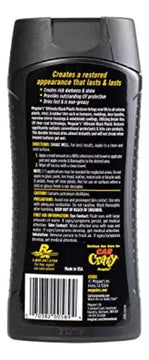 Restaurador De Plásticos Partes Negras Para Carro Meguiars