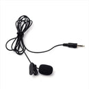 Micrófono De Solapa Anti-ruido Con Clip Para Pc Y Portátil Color Negro