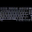 Teclado Gamer Usb Weibo Fc-560 Silencioso Con Luz Multimedia