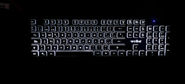 Teclado Gamer Usb Weibo Fc-560 Silencioso Con Luz Multimedia
