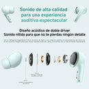 Xiaomi Redmi Buds 6, Auriculares Táctil, Anc 2-mic Ip54, Blk Negro