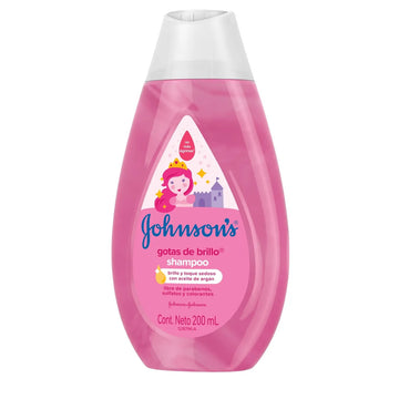 Shampoo Infantil JOHNSON'S Gotas de Brillo 200 ml