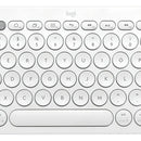 Logitech K380 Teclado Bluetooth Multi-dispositivo - Blanco Color del teclado Off-white Idioma Español