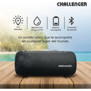 Parlante Portatil Bluetooth 15W Sc15 Challenger Color Negro