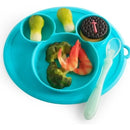 Plato En Silicona Bebe Antideslizante Colores Hydg-2 Color Azul Marino
