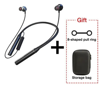 Auriculares Bluetooth Deportivos Batería De Larga Duración Negro