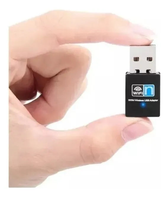 Tarjeta De Red Wifi Adaptador Usb Inalámbrico 300m Wd-3505b