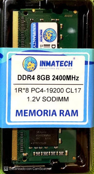 Ram Ddr4 8gb 2400 Inmatech