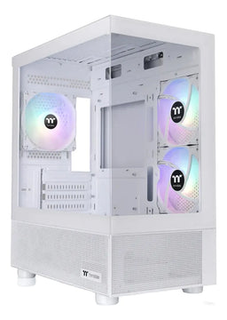Chasis Thermaltake View 170 Tg Micro-atx 3 Fan Blanco Argb