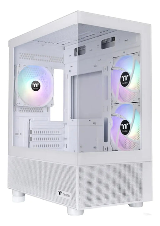 Chasis Thermaltake View 170 Tg Micro-atx 3 Fan Blanco Argb