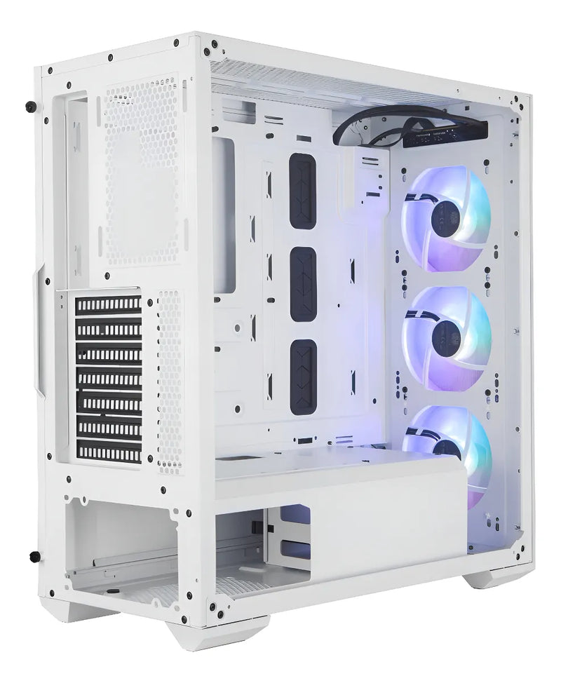 Gabinete Masterbox Td500 Blanco Atx 3 Fans Argb