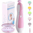 Lima Electrica Corta Uñas Bebe - Unidad Color Rosado