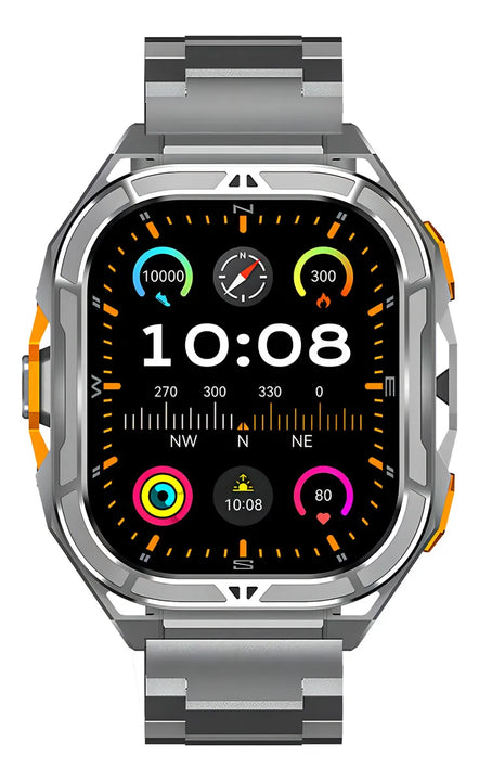Cubot Smartwatch Reloj Inteligente Gt3 Gps Llamada Impermeable 50m 1.96'' Gris