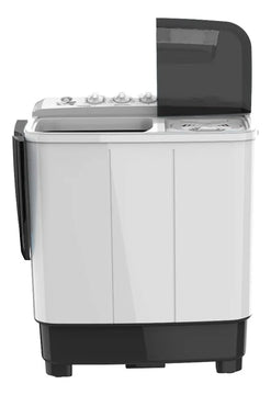 Lavadora Doble Tina 7kg-5kg Centrifugado Blanca Midea Blanco