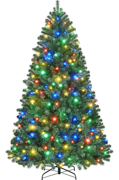 Yaheetech Arbol De Navidad Artificial De Abeto Preiluminado