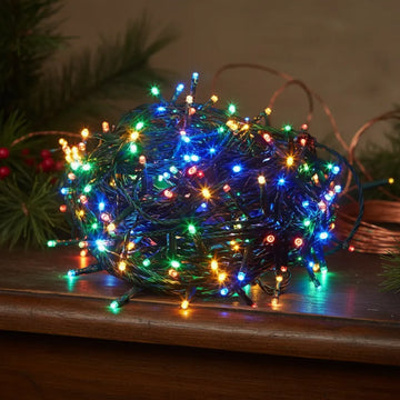 Luces Navideñas Para Arbol 500 Led Multicolor
