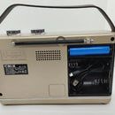 Radio Multibandas Mp3 Portatil Recargable Blue Sonido Claro Dorado