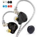 Audífonos Kz Zs10 Pro X Monitor In Ear Con Micro Y Estuche Negro