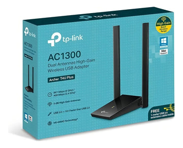 Usb Red Tp-link Archer T4u Plus Ac1300 Dual Band Mexx 1
