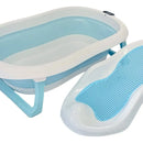 Bañera Plegable Para Bebé Con Hamaca Priori Ocean Color Celeste