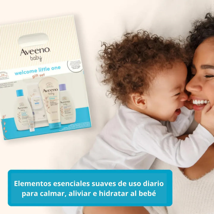 Kit Aveeno De Baño Bebe Baby