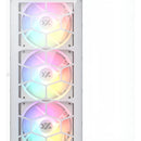 Chasis Xyz Airone 100 Glass Blanca 6.fan Argb Vidrio Templad Blanco
