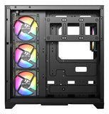 Gabnete Xyz Neutron Black 4fans A-rgb 120mm Controlador Dual Blanco