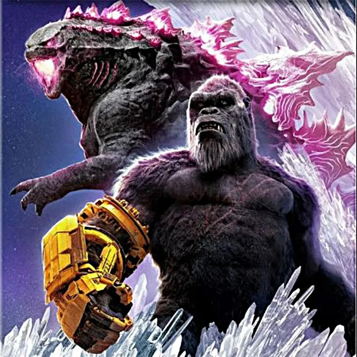 Set Muñecos Figuras Godzilla King Kong 18cm Juguete 2024 Pqñ