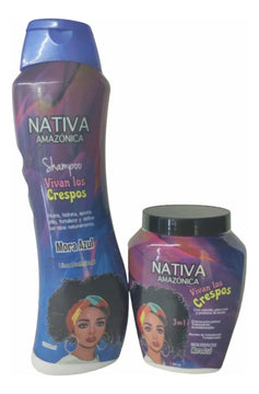 Kit Shampoo Y Tratamiento Vivan Los Crespos X 1000 Ml