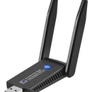 Adaptador Wifi 5ghz Usb 3.0 Dual 5g 1300mbps + Bluetooth 5.0
