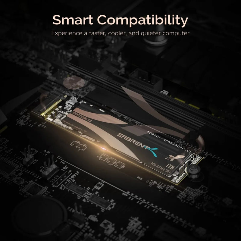 Disco sólido interno Sabrent SB-ROCKET-NVMe4 1TB