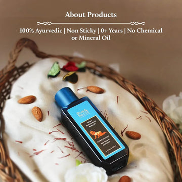 Blue Nectar Aceite De Bebé Con Aceite Puro De Kumkumadi Pa.