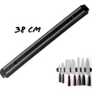 Soporte Magnetico Iman Para Cuchillos Cocina 38 Cm De Lujo Negro