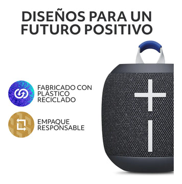 Ultimate Ears Wonderboom 4, Parlante Bluetooth Negro