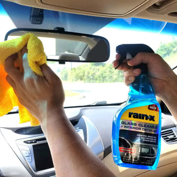 Limpiavidrios 23 Onzas Con Detallador De Interiores Rain-x