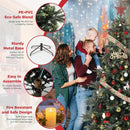 Arbol De Navidad Artificial Preiluminado De 7.5 Pies, Arbole