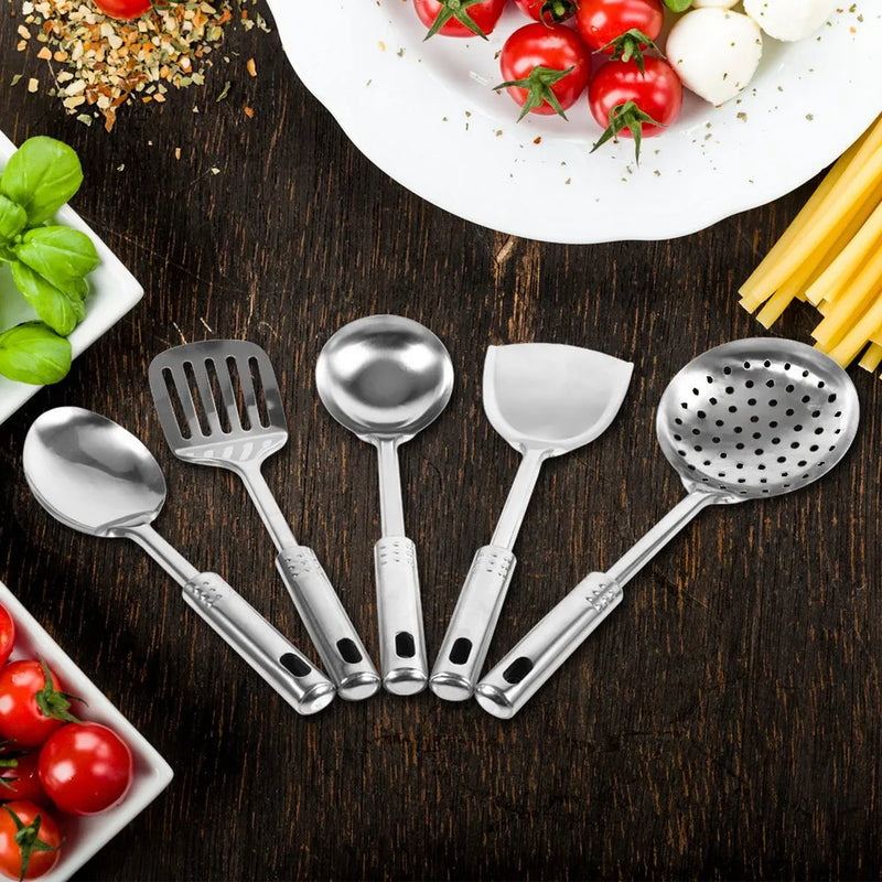 Juego De Utensilios De Cocina Multifuncionales De Acero Inox