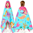 Toallas Con Capucha Sirena Para Niños Joiedomi: Suaves Y A