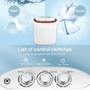 Lavadora Portatil Compacta Con Doble Tina