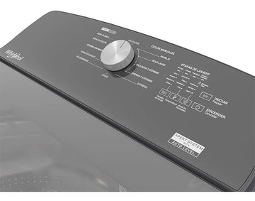 Lavadora Whirlpool Carga Superior Xpert System 24 Kg - Gris