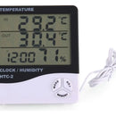 Reloj Termohigrometro Digital Sonda Temperatura Humedad Htc2