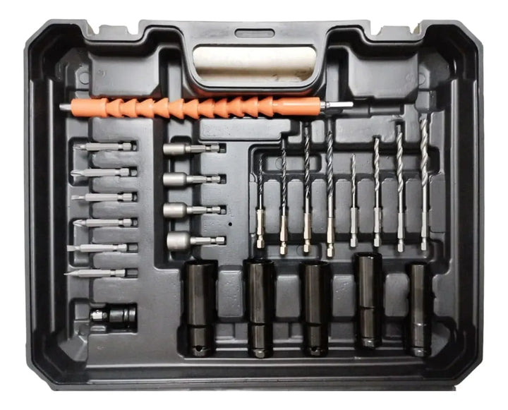 Pistola Llave De Impacto Inalámbrica De 1/2 Reversible 128v Amarillo